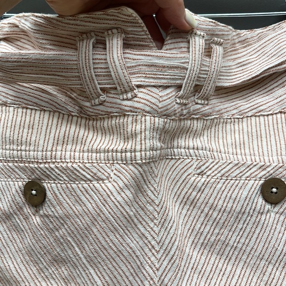 Free People paper bag waist slouchy pants - Picture 7 of 10